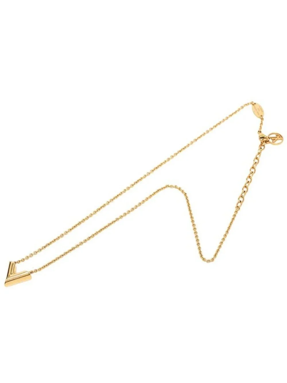 Louis Vuitton Essential Pendant Gold Plated